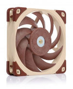 مروحة عالمية Noctua NF-A12X25 FLX، بحجم 12 سم، باللونين البيج والبني، قطعة واحدة