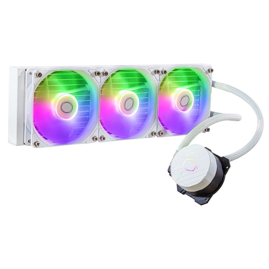 Cooler Master MasterLiquid 360L Core ARGB AIO Cooler - 360mm - White