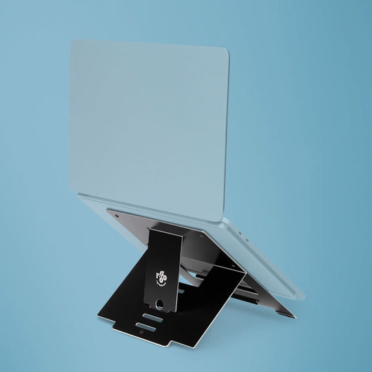 حامل لابتوب من R-Go Tools Riser R-Go Flexibel، أسود