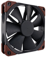 مروحة للهيكل Noctua NF-F12 industrialPPC، بحجم 12 سم، باللونين الأسود والبني