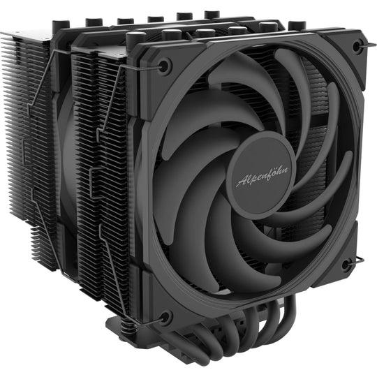 Alpenföhn Brocken 4 Max CPU Air Cooler - Dual Tower - Black