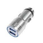 LogiLink USB car charger with integrated emergency hammer, 10.5W