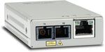 محول ميديا Allied Telesis AT-MMC200/SC-960 بسرعة 100 ميجابت/ثانية، 1310 نانومتر، متعدد الوضع باللون الرمادي