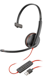 POLY Blackwire 3210 Monaural USB-A Headset