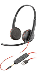 POLY Blackwire 3225 Stereo USB-A Headset (Bulk)