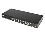 StarTech.com 16 Port 1U Rackmount USB PS/2 KVM Switch with OSD