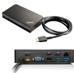 Lenovo 03X6296 notebook dock/port replicator Wired OneLink+ Black