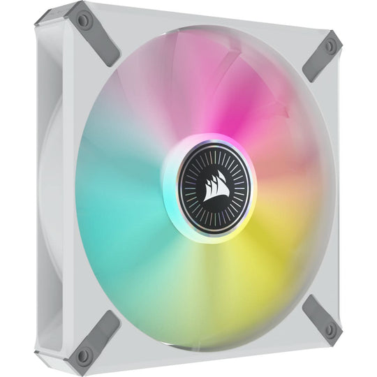 Corsair iCUE ML140 RGB ELITE Case Fan - 14cm (2-Pack) - White