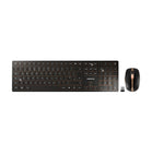 CHERRY DW 9100 SLIM keyboard Mouse included RF Wireless + Bluetooth QWERTY English Black