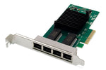 Digitus DN-10114 Quad-Port Gigabit Ethernet PCIe Card (Intel I350 Chipset)