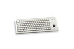 CHERRY G84-4400 TRACKBALL KEYBOARD Corded, PS2, Light Grey, (QWERTY - UK)