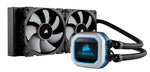 Corsair H100i PRO Processor All-in-one liquid cooler 12 cm Black, Blue, White