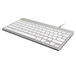 R-Go Tools Compact Break RGOCONDWDWH keyboard USB QWERTY Dutch White