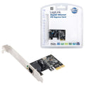 LogiLink PC0029A Gigabit PCIe Network Card - 10/100/1000Mbps