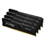 Kingston Technology FURY, Module KF432C16BBK4/32, 32GB 3200MT/s DDR4, CL16 DIMM Kit of 4 Beast, Black, PC/Server,288-pin DIMM