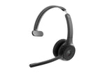 Cisco Headset 721Q, Wireless Single On-Ear Bluetooth Headphones, Microsoft Teams Button, USB-A HD Bluetooth Adapter, Soft Case, Carbon Black, 1-Year Limited Liability Warranty (HS-WL-721Q-BUNA-C)