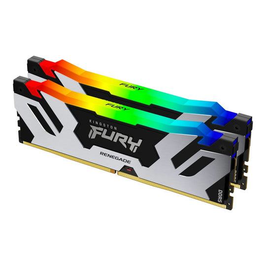 Kingston FURY Renegade RGB, Module KF564C32RSAK2-32, 32GB 6400MT/s DDR5, CL32 DIMM Kit of 2, PC/Server,288-pin DIMM