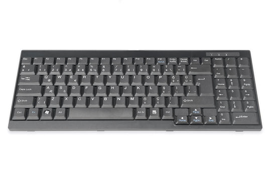 Digitus - Keyboard Suitable for TFT Consoles - Turkish Layout