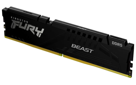 Kingston, FURY Beast, 32GB 1 x 32 GB, 288-pin DIMM, DDR5, 5200MHz, PC/Server Memory Module