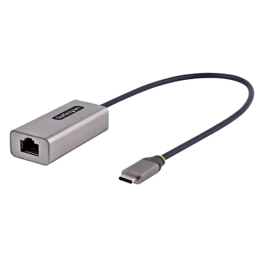 محول ستارتيك. كوم USB-C إلى Ethernet، محول شبكة USB 3.0 إلى Gigabit Ethernet - 10/100/1000 ميجابت في الثانية، محول USB-C إلى RJ45 Ethernet (GbE)، كابل مرفق 12 بوصة