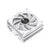 Jonsbo HX4170D Processor Heatsink/Radiatior 9.2 cm White 1 pc(s)