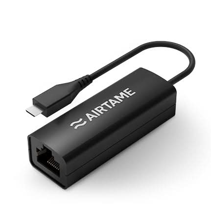 Airtame AT-ETH 100Mbps Ethernet Adapter for Airtame 2 (Micro-USB)