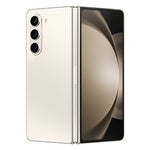 Samsung Galaxy Z Fold5 SM-F946B, 7.6" Inch, 512GB/12GB Dual SIM 5G Mobile Phone, Cream