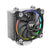 Thermaltake Riing Silent 12 RGB Sync Edition Processor Cooler 12 cm Black, Metallic