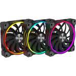 Alpenf ¶hn Wing Boost 3 Computer case, Processor Fan 12 cm Black 3 pc(s)