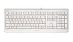 CHERRY KC 1068 Corded Sealed Keyboard, Pale Grey, USB (QWERTY - UK)