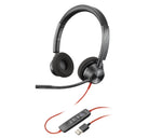 POLY Blackwire 3320 Microsoft Teams Certified USB-A Headset