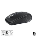 Logitech MX Anywhere 3S mouse Right-hand RF Wireless + Bluetooth Laser 8000 DPI