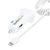 StarTech.com Lightning Car Charger with Coiled Cable, 1m Coiled Lightning Cable, 12W, White, 2 Port USB Car Charger Adapter for Phones and Tablets, Dual USB In Car iPhone Charger