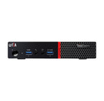 Lenovo, T1A TC M900 I5-6500T Refurbished Mini PC, Intel Core i5-6500T, 8 GB RAM, 256 GB SSD, Win 10 Pro, Black