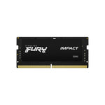 مجموعة ذاكرة كينغستون FURY Impact، سعة 64 جيجابايت (2 × 32 جيجابايت)، 262 دبوس SO-DIMM، DDR5، بسرعة 4800 ميجاهرتز، لوحدة ذاكرة لأجهزة اللابتوب