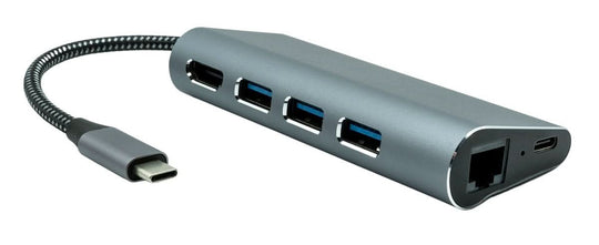 ProXtend USBC-MULTI6-001 notebook dock/port replicator Wired USB 3.2 Gen 1 (3.1 Gen 1) Type-C Grey