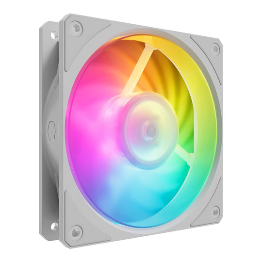 Cooler Master Mobius 120P ARGB Case Fan - 120mm PWM - White