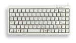 CHERRY Compact Keyboard, QWERTY, 83 keys, Combi USB/PS2, Light Grey