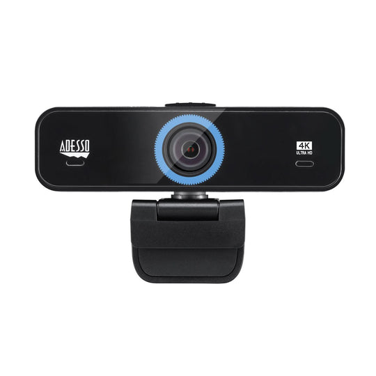 Adesso CyberTrack K4 webcam 8 MP 3840 x 2160 pixels USB 2.0 Black