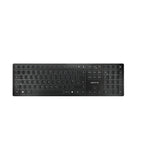 CHERRY KW 9100 SLIM keyboard RF Wireless + Bluetooth QWERTY English Black