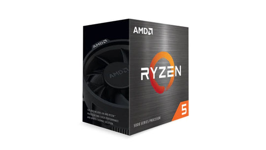 معالج AMD رايزن 5 5600G بسرعة 3.9 جيجاهرتز، 16 ميجابايت كاش L3، علبة