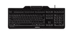 CHERRY KC 1000 SC keyboard USB QWERTZ Swiss Black