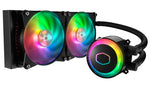 Cooler Master MASTERLIQUID ML240R RGB Processor All-in-one liquid cooler Black