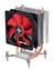 Xilence I402 Processor Cooler 9.2 cm Black, Red, Silver