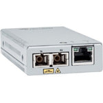 محول ميديا Allied Telesis AT-MMC2000/SC-960 بسرعة 1000 ميجابت/ثانية، 850 نانومتر، متعدد الوضع باللون الرمادي