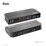 CLUB3D HDMI KVM SWITCH FOR DUAL HDMI 4K 60Hz