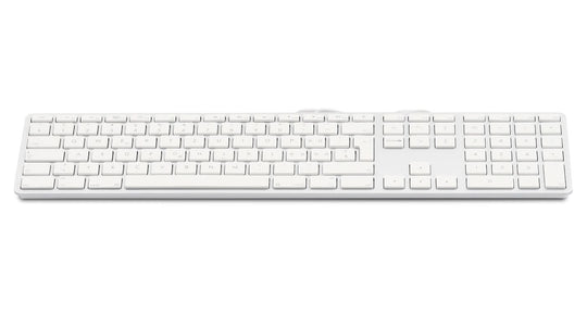 LMP KB-1243 - USB Wired Universal Keyboard - UK English - Silver