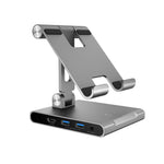 j5create JTS224 Multi-Angle Stand with Docking Station for iPad Pro