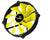 Akasa 14cm Viper R Fan Computer case Black, Yellow