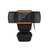 Adesso CyberTrack H2 webcam 640 x 480 pixels USB 2.0 Black, Orange